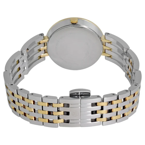 ihahledjs5xjlz1mlcfw Movado Esperanza Mother of Pearl Dial Two Tone Steel Strap Watch For Women - 0607085