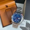 image_1_cf4ee0ce-7360-414c-9458-0ab92e209b15 Coach Kent Chronograph Blue Dial Silver Steel Strap Watch for Men - 14602555
