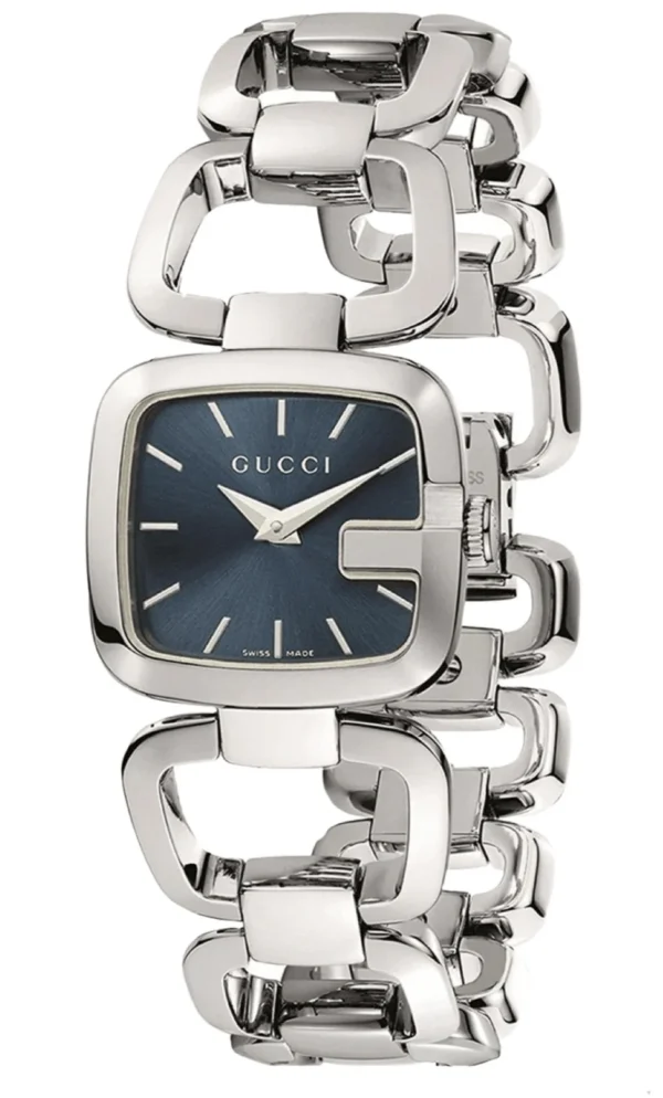 image_2000x_62244d29-e331-4805-8d0e-d62329e82818-221947 Gucci G Gucci Blue Dial Silver Steel Strap Watch For Women - YA125508