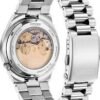 Citizen Tsuyosa Automatic Black Dial Silver Steel Strap Watch For Men - NJ0150-81E