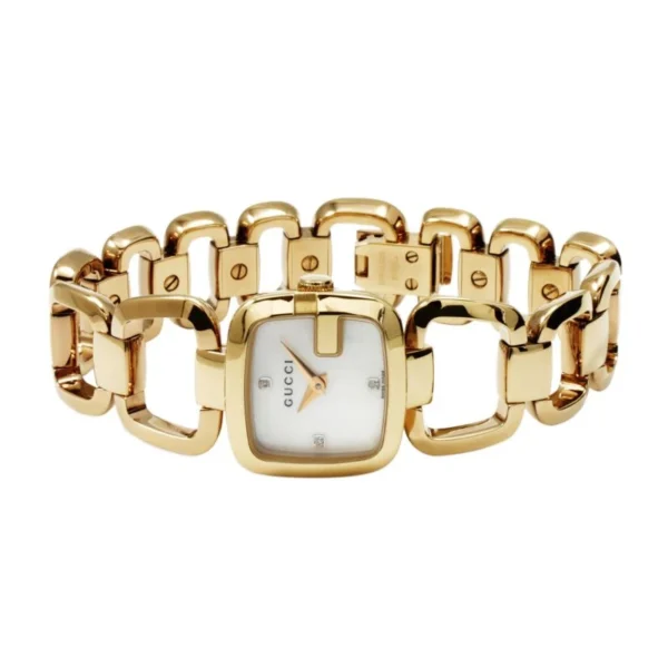 img_9386-1417781075-9328-792813 BRAND, SELLER, OR COLLECTION NAME Gucci MODEL NUMBER YA1264077 PART NUMBER YA1264077 ITEM SHAPE Round DISPLAY TYPE Analog CLASP Tang Buckle CASE DIAMETER 38 millimeters CASE THICKNESS 9 millimeters BAND MATERIAL Leather BAND WIDTH 19 millimeters BAND COLOR Multi DIAL COLOR Multi MOVEMENT Quartz