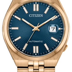 imgi_137_TSUYOSA_60_fd8b4a1e-afa4-4bb8-adf8-d48651f41c36 Citizen Tsuyosa 60 Automatic Blue Dial Rose Gold Steel Strap Watch for Men - NK0023-57L
