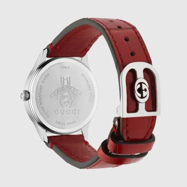 imgi_141_gucci-g-timeless-ladies-watch-ya1265057_37365ba5-7ed2-42fe-97ca-141f2edd1c36 Gucci G Timeless Quartz Silver Dial Maroon Leather Strap Watch for Women - YA1265057