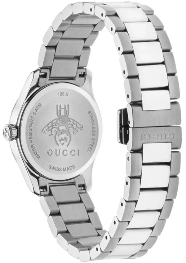 imgi_200_gcc-077-gucci-watch-g-timeless-ladies-ya1265025_4copy Gucci G Timeless Diamonds Pink Mother of Pearl Dial Silver Steel Strap Watch for Women - YA1265025