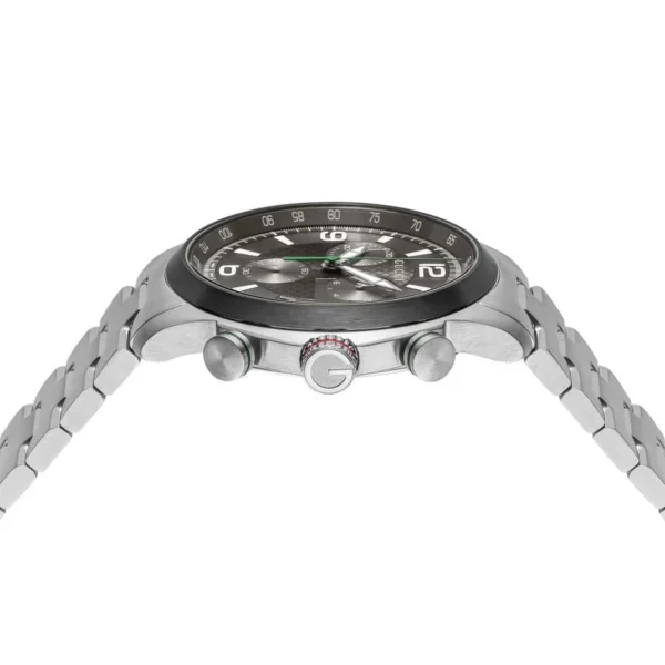 jp_i_n__1_16597923-0fcc-40ae-bb1c-9b39b15eaf32 Gucci G Timeless Chronograph Grey Dial Silver Steel Strap Watch For Men - YA126238