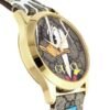 jp_i_n__2_9d5c1b5e-c197-4ef0-9b2e-7adcbb5ab9d3 Gucci G Timeless Disney Donald Duck Brown Dial Brown Leather Strap Watch For Women - YA1264167