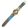 jp_i_n__3_a3199536-6c1b-4cf0-9145-c768a348cba4 Gucci G Timeless Disney Donald Duck Brown Dial Brown Leather Strap Watch For Women - YA1264167