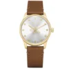 jpg_babathe_968f1e32-af5d-4e78-8b8f-d2f91654935d Gucci G Timeless Quartz Silver Dial Brown Leather Strap Watch For Women - YA1265022
