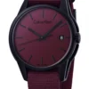 k7k514up-1476452095-4005 Calvin Klein Tone Maroon Dial Maroon NATO Strap Watch for Men - K7K514UP