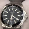 Gucci Dive Quartz Black Dial Silver Steel Strap Watch For Men - YA136301