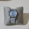 Calvin Klein City Blue Dial Blue Leather Strap Watch for Women - K2G231VN
