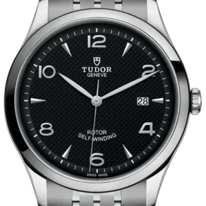 m91650-0002_transparent_background Tudor 1926 Automatic Black Dial Silver Steel Strap Watch for Men - M91650-0002
