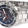m97497962342_3 Coach Kent Chronograph Blue Dial Silver Steel Strap Watch for Men - 14602555