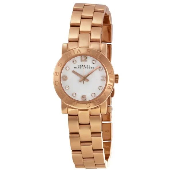 marc-by-marc-jacobs-mini-amy-white-dial-rose-gold-tone-stainless-steel-ladies-watch-mbm3078_1__63035 Marc Jacobs Mini Amy White Dial Rose Gold Steel Strap Watch for Women - MBM3078