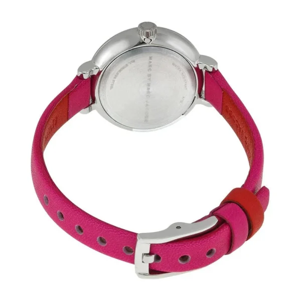 marc-by-marc-jacobs-sally-white-dial-hot-pink-leather-ladies-watch-mbm1353_3_800x_b7104797-ef1b-4eaf-8fff-7ee3ebaf3baf Marc Jacobs Sally White Dial Pink Leather Strap Watch for Women - MBM1353