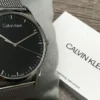 maxresdefault_7902d488-d31b-4a65-a41f-7ac5a0d832fd Calvin Klein City Chronograph Black Dial Silver Mesh Bracelet Watch for Men - K2G2G121