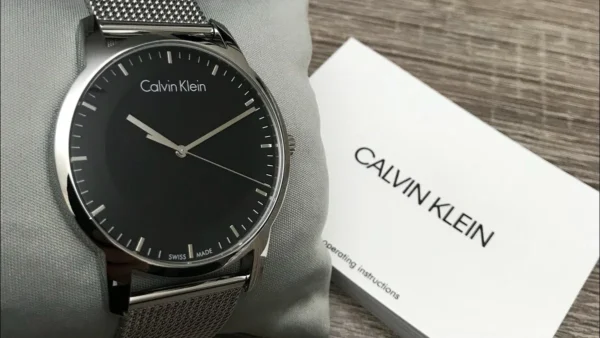 maxresdefault_7902d488-d31b-4a65-a41f-7ac5a0d832fd Calvin Klein City Chronograph Black Dial Silver Mesh Bracelet Watch for Men - K2G2G121