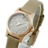 Marc Jacobs Henry Dinky Grey Dial Grey Leather Strap Watch for Women - MBM1239