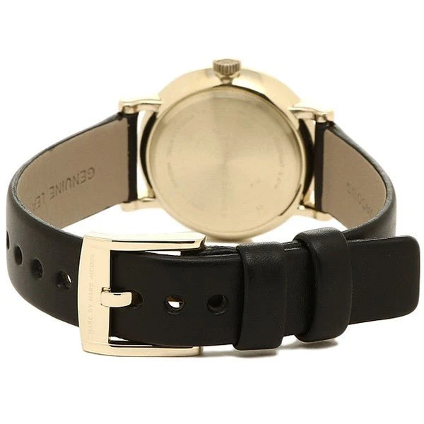 mbm1273-2__59321_zoom-600882 Marc Jacobs Baker Black Dial Black Leather Strap Watch for Women - MBM1273