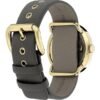 mbm1287-3 Marc Jacobs Amy Grey Dial Grey Leather Strap Watch for Women - MBM1287