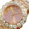 Marc Jacobs Amy Rose Gold Dial Rose Gold Steel Strap Watch for Women - MBM3223