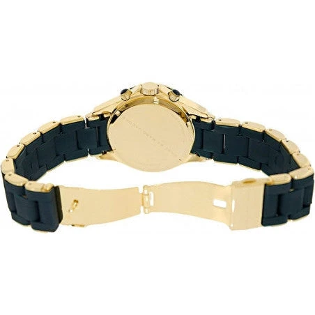 Marc Jacobs Rock Chronograph Green Dial Green Silicone Strap Watch for Women - MBM2597
