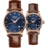 mm8600315876003658_1654067239 Mido Baroncelli Automatic Midnight Blue Dial Brown Leather Strap Watch For Women - M7600.3.65.8