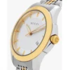 Gucci G Timeless Silver Dial Two Tone Steel Strap Watch For Men - YA126409
