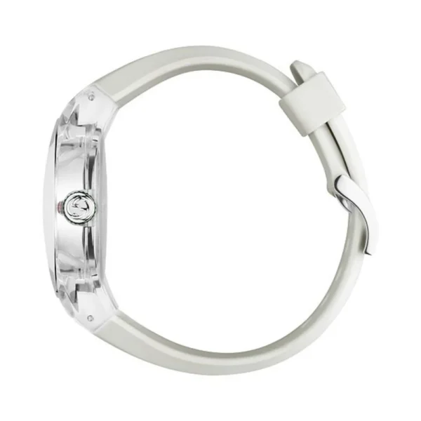 Gucci Sync XXL White Dial White Rubber Strap Watch For Men - YA137102