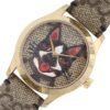Gucci G-Timeless Brown Dial Brown Leather Strap Unisex Watch - YA1264057
