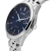 Citizen Eco Drive Blue Dial Silver Steel Strap Watch For Men - BM7250-56L