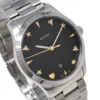 org-130100_5a12edee-863d-477c-9d18-b21f530ccd20 Gucci G Timeless Black Dial Silver Steel Strap Watch For Women - YA1264029A