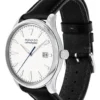original__46854_e2df1fcb-af8d-48be-9d35-e77424617158 Movado Heritage Calendoplan White Dial Black Leather Strap Watch for Men - 3650002