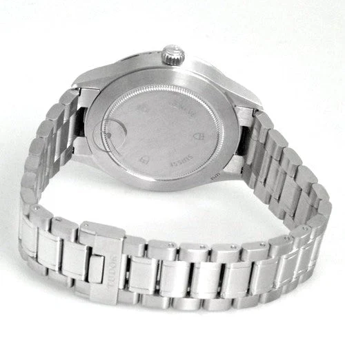 red35e4e64e104b1e_720x6005e7e1e90c853b Tudor Style Automatic Blue Dial Silver Steel Strap Watch for Men - M12710-0013