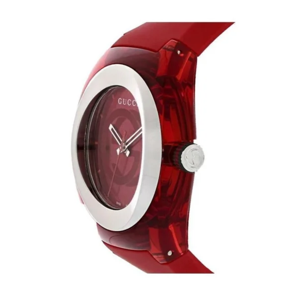 s-l1200_1_6a77f937-3ae4-42fe-a3c4-4a21ddaebf10 Gucci Sync XXL Quartz Red Dial Red Rubber Strap Unisex Watch - YA137103