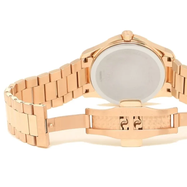 s-l1200_2_084d12a0-9a58-4ecc-97d5-90cb3ff84df6 Gucci G Timeless Quartz Gold Dial Gold Steel Strap Watch For Women - YA126482