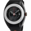 Gucci Sync XXL Quartz Black Dial Black Rubber Strap Watch For Men - YA137101