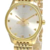 Gucci G Timeless Quartz Silver Dial Gold Steel Strap Watch For Women - YA1264155