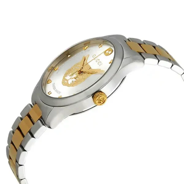 s-l1200_900x_c194f263-9d9d-44ee-9607-70db4b9b53e2 Gucci G Timeless Quartz Mother of Pearl Dial Two Tone Steel Strap Watch For Women - YA1265012