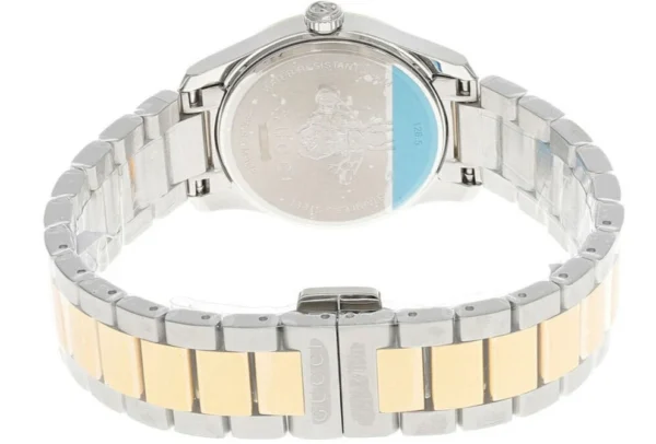 s-l1200_9d3a5e43-9889-4dc2-a186-383e41e437b6 Gucci G Timeless Quartz Mother of Pearl Dial Two Tone Steel Strap Watch For Women - YA1265012