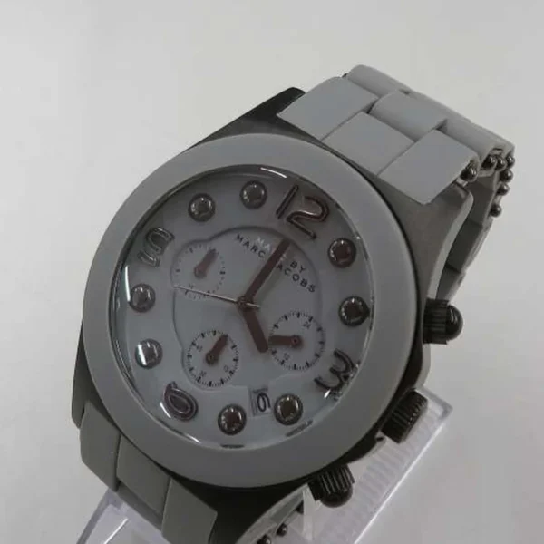 s-l1600_1_6cc25d74-eb2a-4b9f-b414-67c492e7e680 Marc Jacobs Pelly Grey Dial Grey Silicone Strap Watch for Women - MBM2566