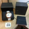 Marc Jacobs Blade White Dial White Leather Strap Watch for Women - MBM1201