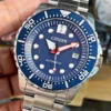 Citizen Promaster Mechanical Blue Dial Silver Steel Strap Watch For Men - NJ0121-89L