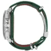 s-l400_a32af4ce-9229-4085-a839-1691097eee74-858131 Gucci Dive Black Dial Two Tone NATO Strap Watch For Men - YA136206