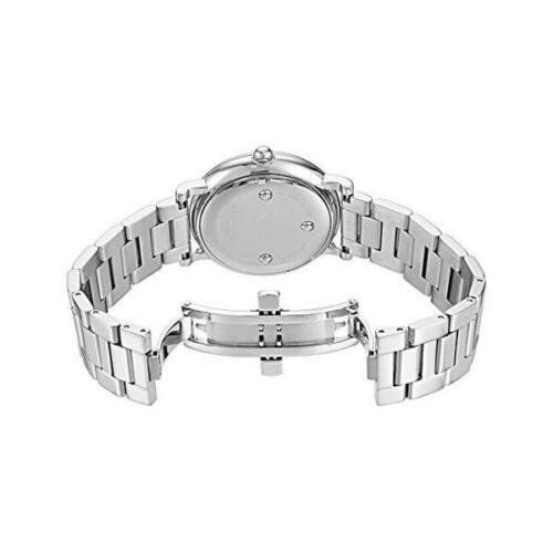 Marc Jacobs Roxy White Dial Silver Steel Strap Watch for Women - MJ3521