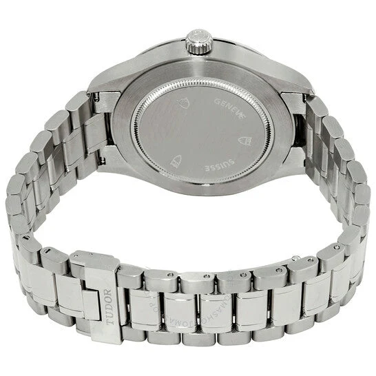 tudor-style-automatic-black-dial-mens-watch-12710-0003_3 Tudor Style Automatic Black Dial Silver Steel Strap Watch for Men - M12710-0003