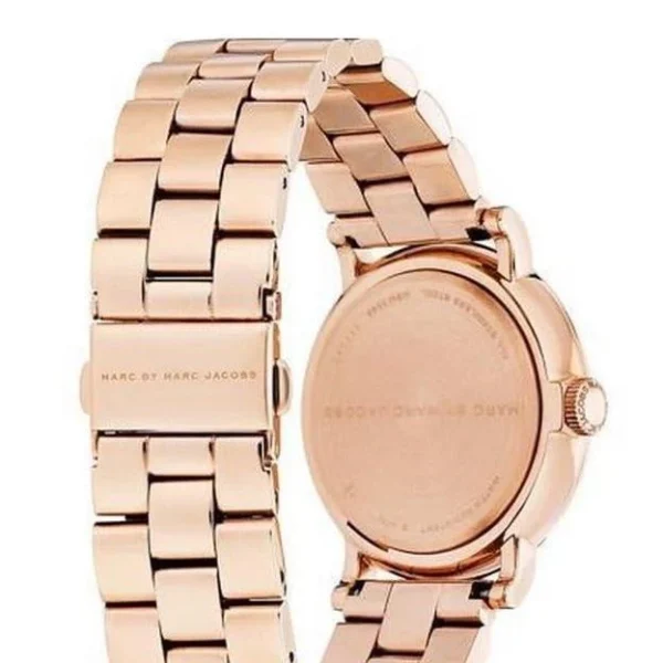 vente-montre-lunette-de-marque-marc-jacobs-pour-homme-et-femme-lunette-mj-tunisie-meilleure-prix-myk_2-413107 Marc Jacobs Baker White Dial Rose Gold Steel Strap Watch for Women - MBM3244