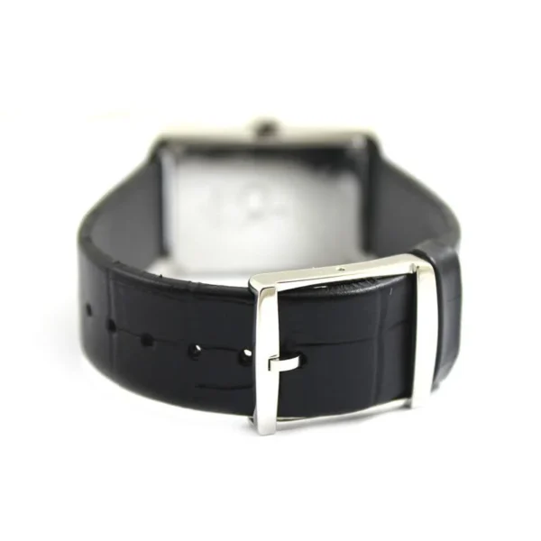 Calvin Klein Window Black Dial Black Leather Strap Watch for Men - K2M23107