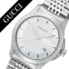 ya126401 Gucci G Timeless Silver Dial Silver Steel Strap Watch For Men - YA126401