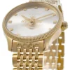 ya1265021_63765ef0e14415 Gucci G Timeless Mother of Pearl Dial Gold Steel Strap Watch For Women - YA1265021